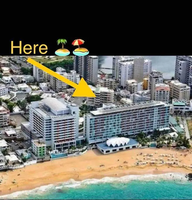 Alanis Condado Beach Apartment / 1 Minute Walking サンジョアン